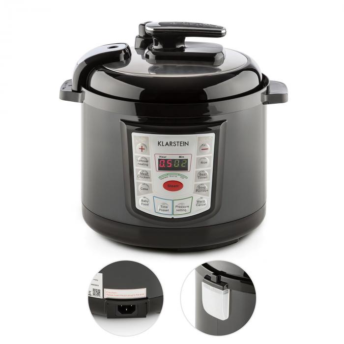 [Hàng Đức] Nồi áp suất điện Klarstein Fast Flavour Multifunctional Pressure Cooker