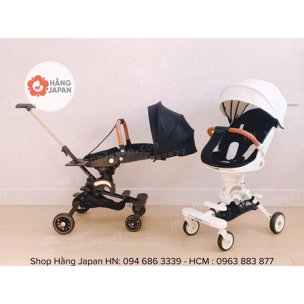 Xe đẩy Monmon 360 độ 2 chiều đa năng tặng kèm bàn ăn