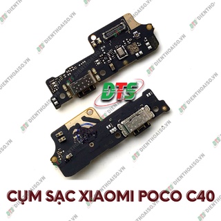 Chân sạc XM poco c40 ( Cụm chân sạc XM Poco C40 )