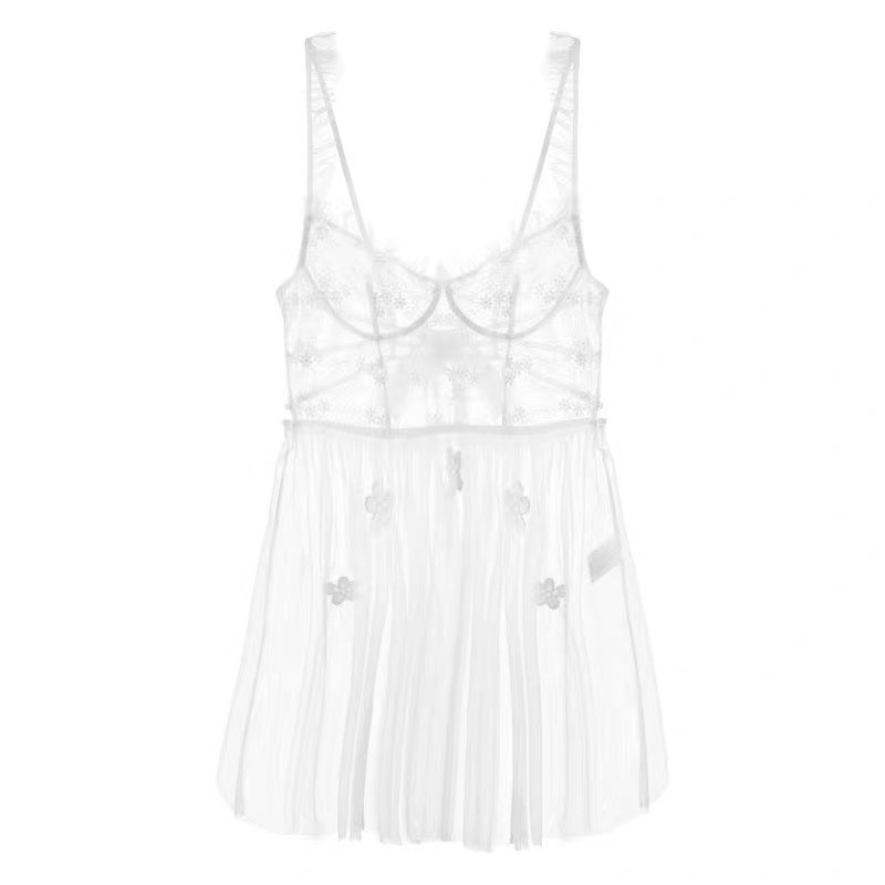 Sx661 váy ngủ ren hoa - đầm ngủ sexy gợi cảm -CAMLUU99