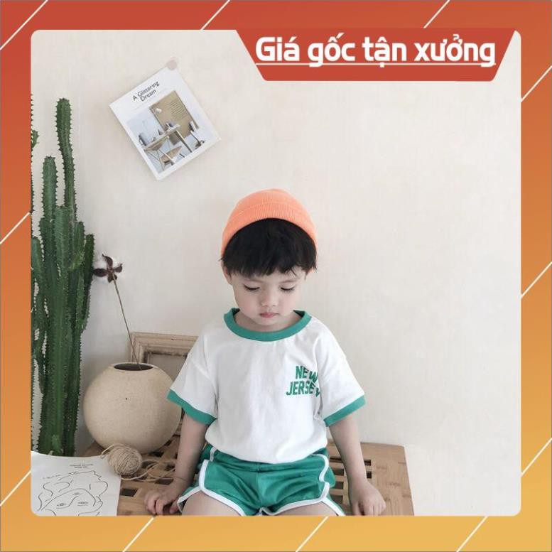 Đồ Bộ Bé Trai, Bé Gái Minky Mom Chất Thun Lạnh, Đồ Bộ Cho Bé Mặc Nhà Cộc Tay Mùa Hè MKM21-01