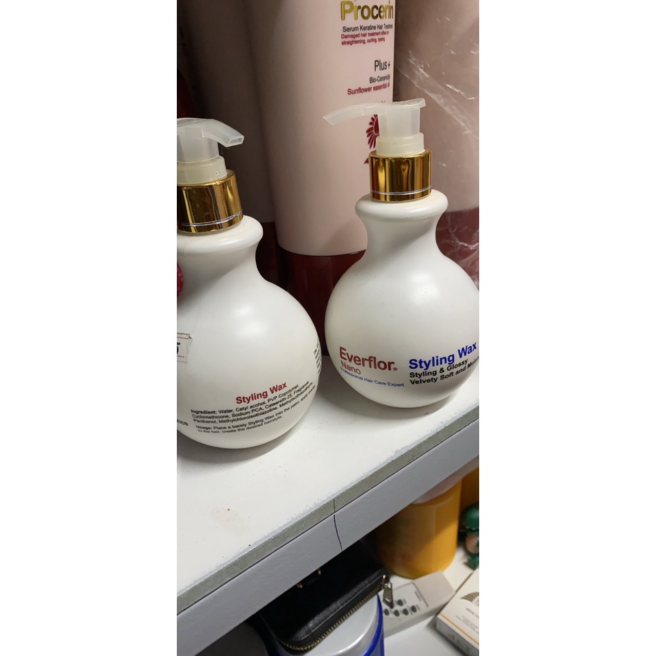 Wax tạo nếp tóc uốn Everflor Nano 250ml