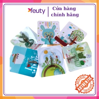 [XẢ KHO]  Móc Treo Tường Chịu Lực Họa Tiết 3D Siêu Dính Cute (MÀU NGẪU NHIÊN)