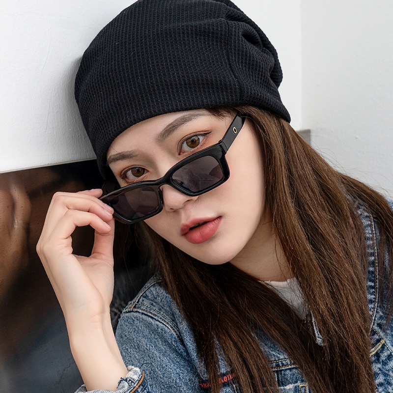 Kính mát thời trang nữ nam vuông phong cách Ulzzang gọng kính râm hottrend chống khói bụi tia UV bảo vệ mắt đẹp 203