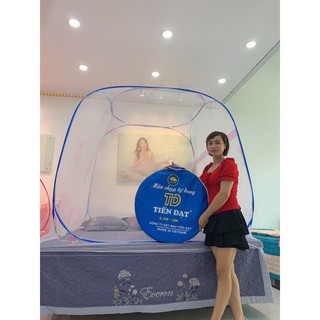 Mùng màn chụp đỉnh vuông cao cấp TIẾN ĐẠT, 1.6mx2m , 1.8m x 2m, 2m x 2.2m ( giá xưởng )
