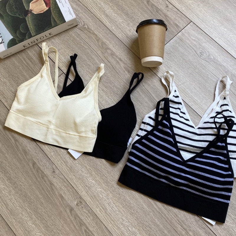 ÁO BRA CROPTOP DÂY ĐÔI | lim.studio