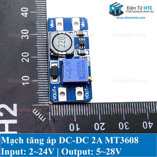 Mạch tăng áp DC-DC 2A MT3608 [HTE Quy Nhơn CN2]