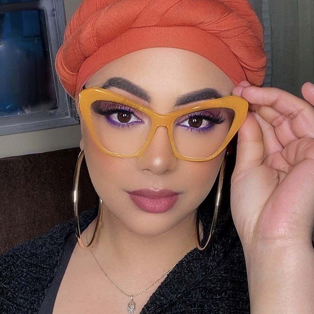 Kính Mát Gọng Mắt Mèo Chống Bức Xạ VANES1 Thời Trang Cho Nữ