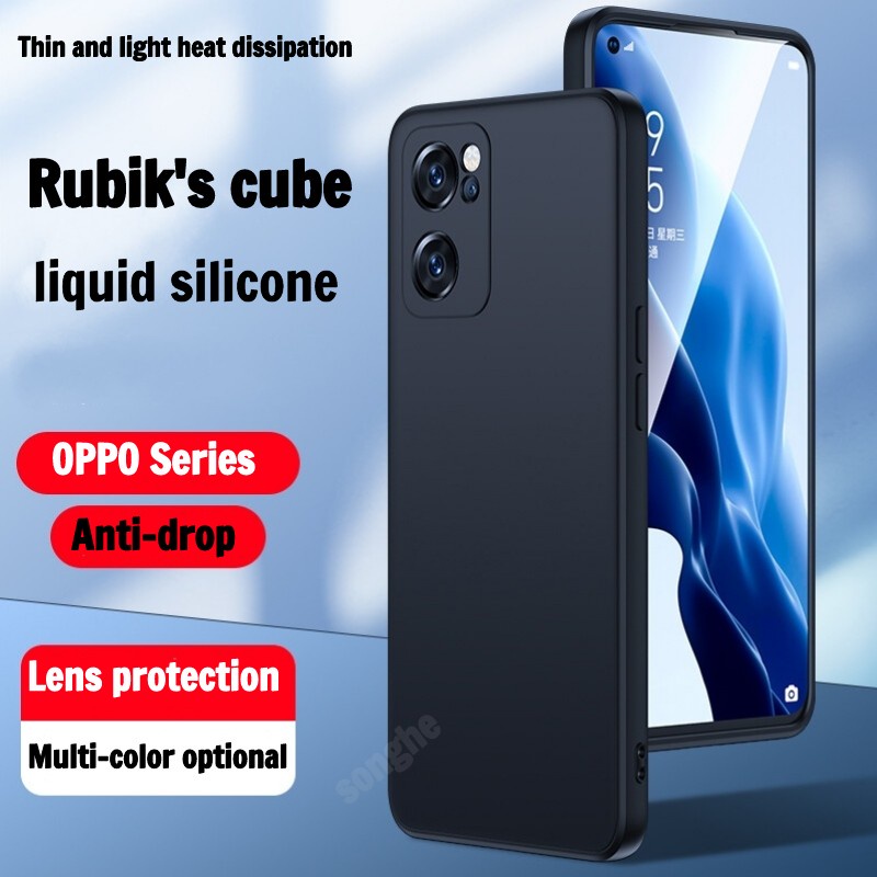 Ốp Điện Thoại Hình Rubik Cho OPPO Reno Reno10x Zoom Reno2 2F/2Z Reno3 Reno5 Reno5F/A94 Reno6 Reno6Z Find X3 Pro