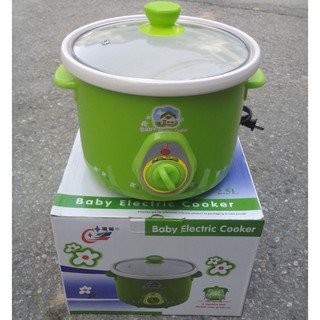 Nồi hầm nấu cháo nấu chậm nồi kho cá đa năng 2.5 lít