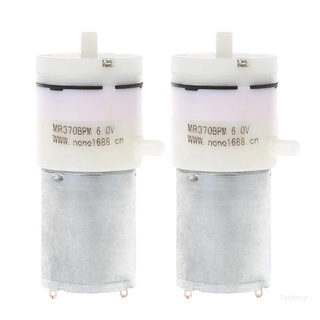 2 động cơ bơm oxy mini dc 3v-6v 5v 370 cho bể cá