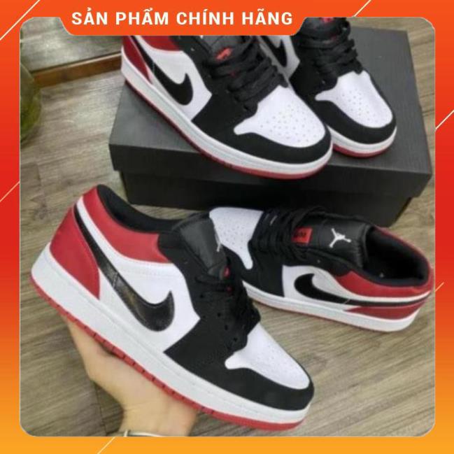 Giày 𝐉𝐨𝐫𝐝𝐚𝐧 𝐂ổ 𝐭𝐡𝐚̂́𝐩 ⚡️𝐅𝐑𝐄𝐄 𝐒𝐇𝐈𝐏⚡️ Giày Sneaker 𝐉𝐨𝐫𝐝𝐚𝐧 𝟏 𝐋𝐨𝐰 Đen Panda thấp cổ nam nữ đủ màu full box bill | BigBuy360 - bigbuy360.vn