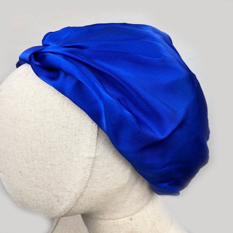 Mũ Trùm Đầu Bằng Lụa Satin Mềm Mại Thoải Mái Khi Ngủ Cho Nữ