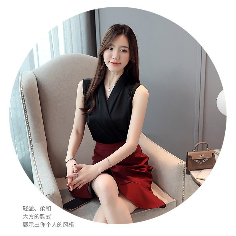 ❣️FREESHIP❣️ÁO BÓ EO V XẾP TÀ  - Hàng thiết kế chuẩn