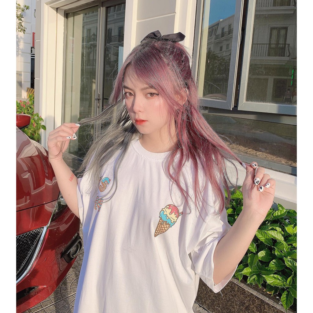 Áo thun TSUN Ice Cream Tee - White - Unisex