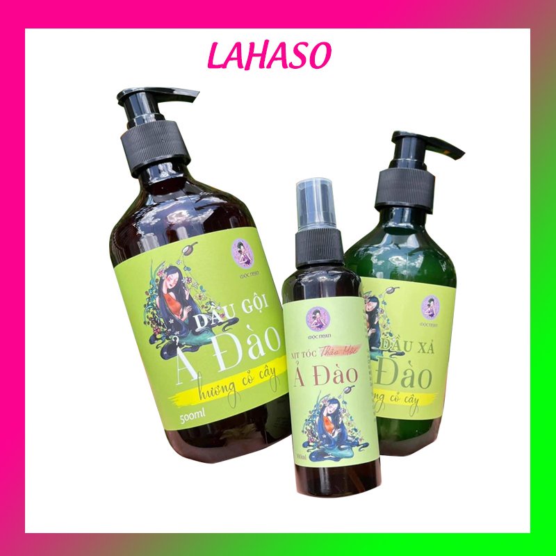 Combo Dầu gội dầu xả xịt tóc bưởi giảm rụng tóc phục hồi như tổn  - Mộc Nhan Natural