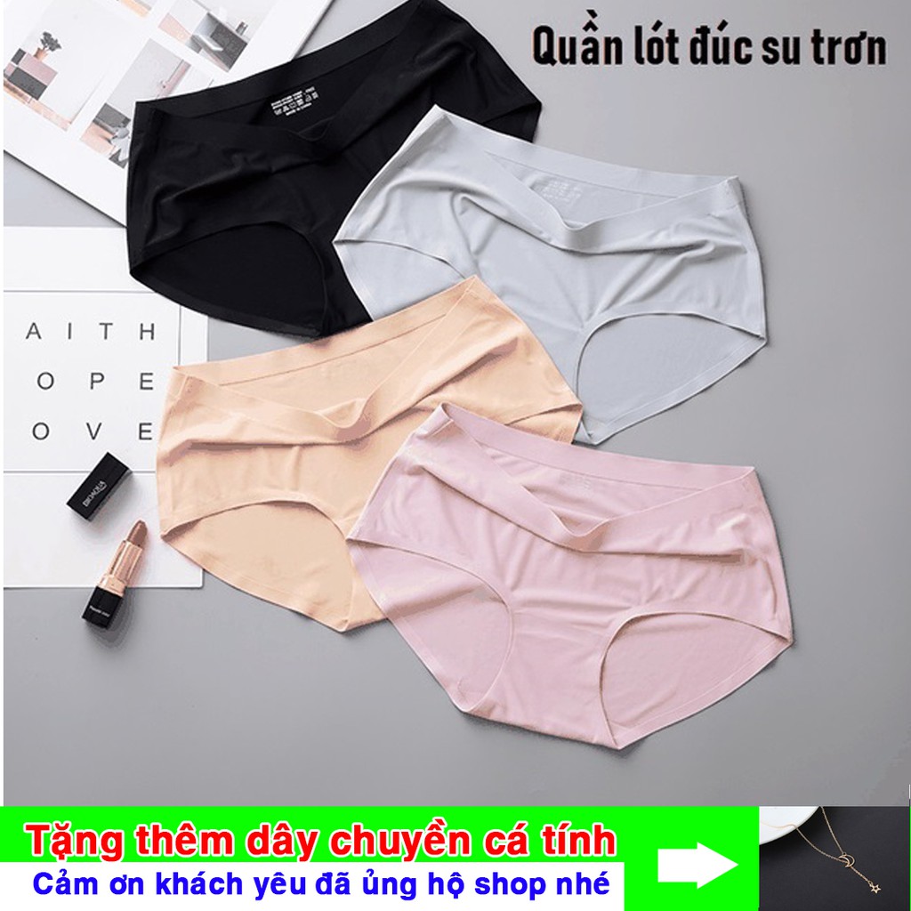 QUẦN LÓT SU MỀM MƯỚT MÁT MỊN KHÔNG ĐƯỜNG MAY SANG CHẢNH (Tặng dây chuyền) | BigBuy360 - bigbuy360.vn
