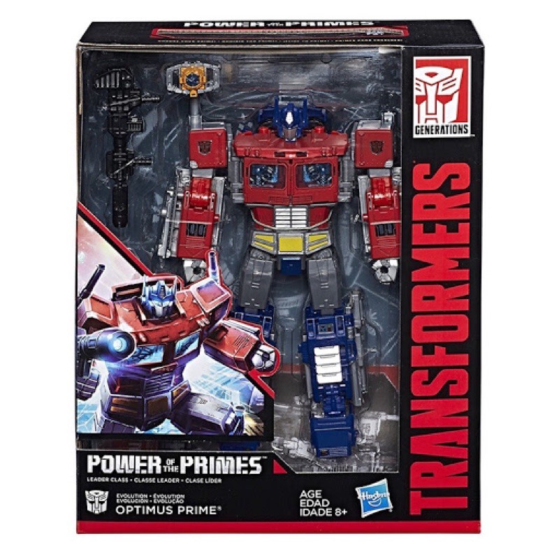 Mô hình nhân vật Transformers Power of the Primes Leader Class Optimus Prime