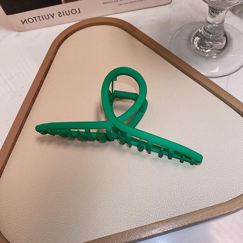 (0504) Kẹp Tóc Xanh Lá Cây Hàn Quốc Cá Tính