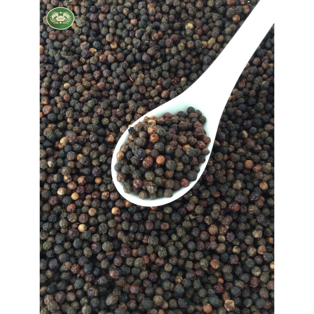 Black Pepper - Dano Food 250g Hạt Tiêu Đen sạch, cay, nồng vị 580g/l tại vườn Đắk Nông ĐNTĐ