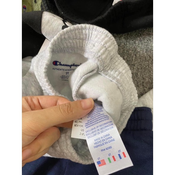 Bộ Champion dư xịn cho bé trai