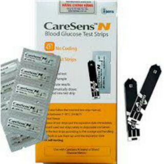 Que thử đường huyết Caresen ( tiểu đường CaresensN Caresens N)