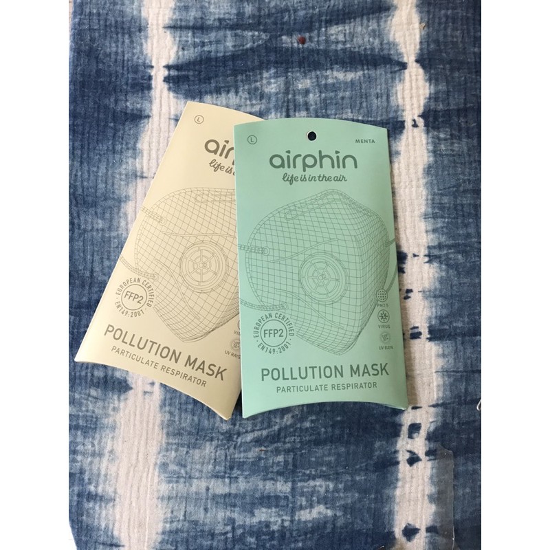Khẩu trang AIRPHIN chống khói bụi, ô nhiễm bụi mịn PM 2.5 - Anti-pollutionPM 2.5 Mask | BigBuy360 - bigbuy360.vn