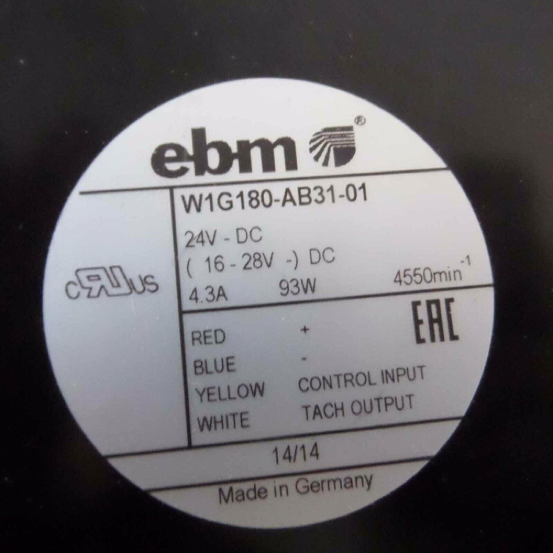 Quạt hút nhiệt tủ điện EBM WG180-AB31-10