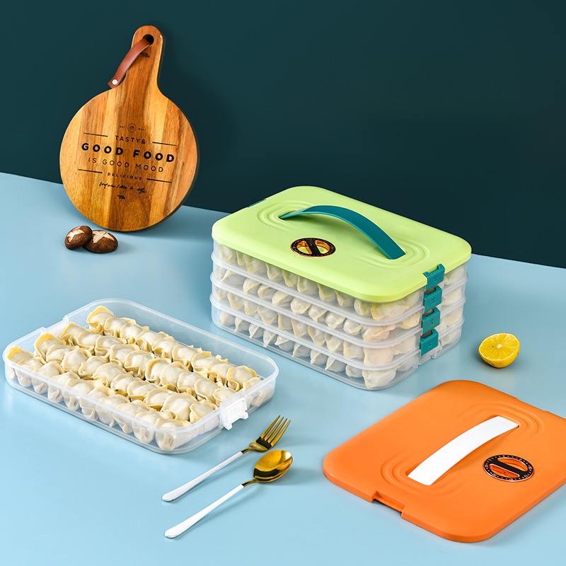 Hộp đựng thực phẩm OSSAYI có thể xếp chồng tiện lợi cho tủ lạnh