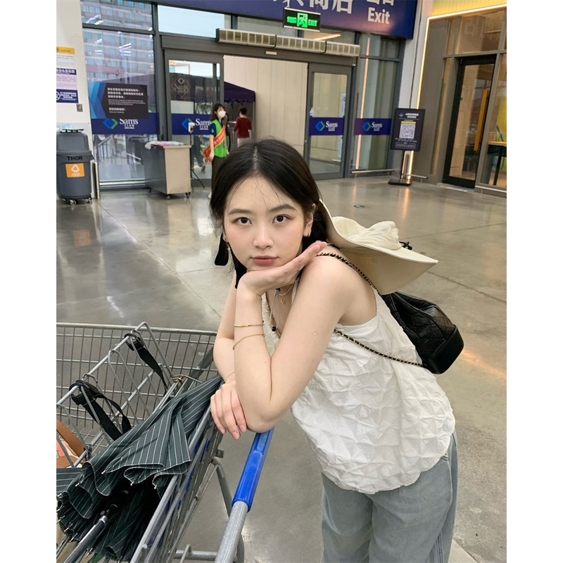 Áo Hai Dây Hở Lưng Thời Trang Mùa Hè Nhật Bản Dễ Thương Dành Cho Nữ