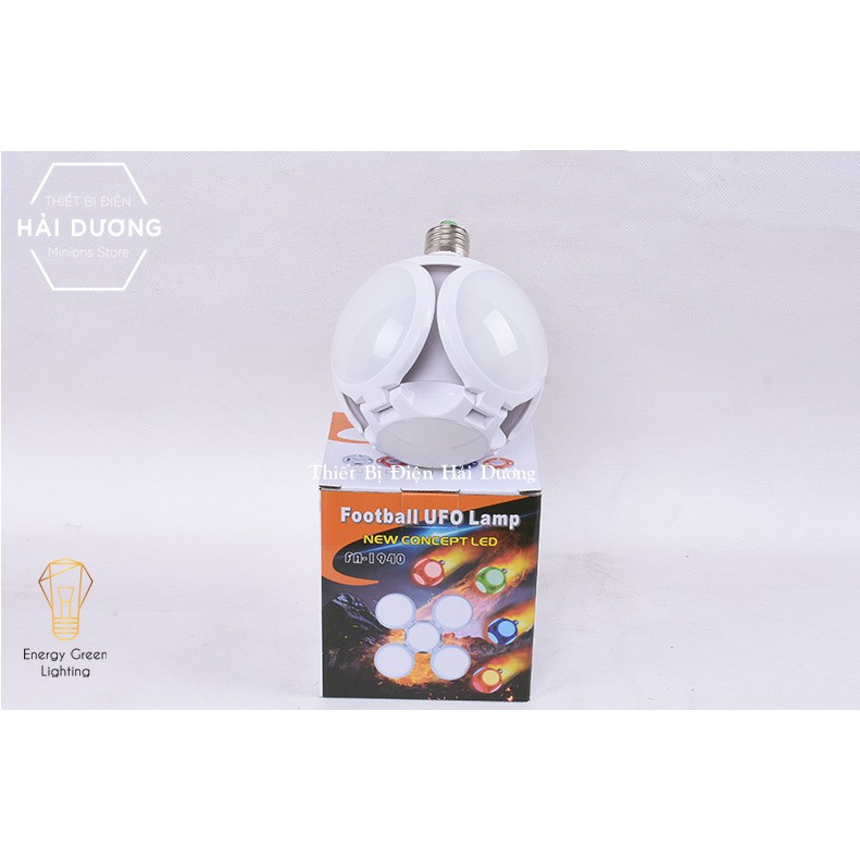 Combo 10 Bóng đèn 40w 4 cánh hình quả bóng