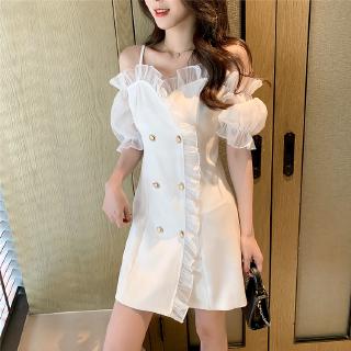 Đầm Xòe Tay Phồng Thời Trang Dành Cho Nữ