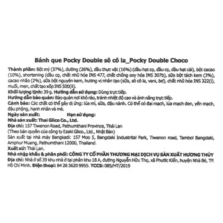 Bánh Que Pocky Glico Socola Phủ Socola Chocolate  (Hộp 39g)