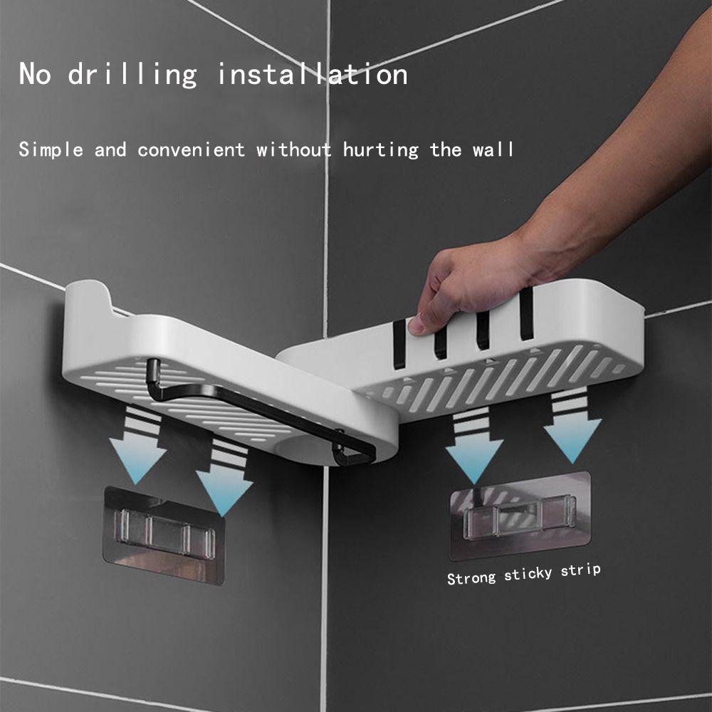 Giá Đỡ Ba Chân Treo Tường Không Cần Đục Lỗ Có Móc Xoay Được