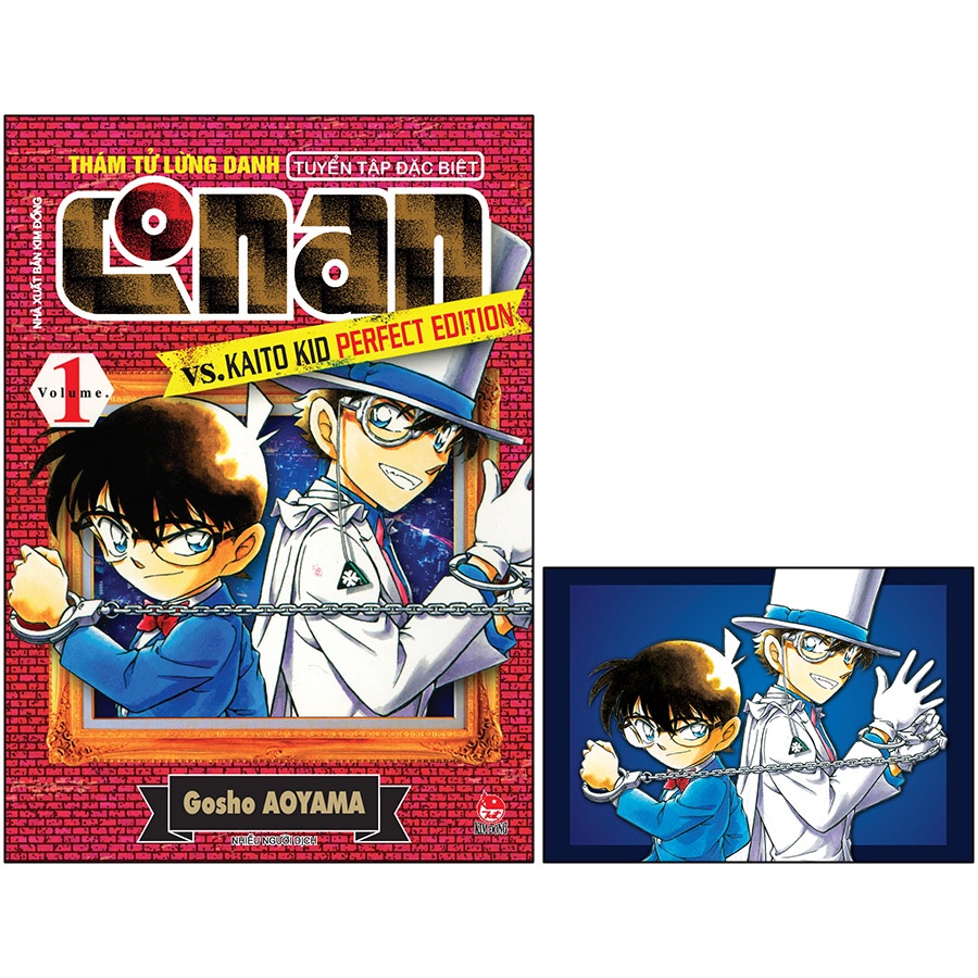 Truyện tranh Thám Tử Lừng Danh Conan Tuyển Tập Đặc Biệt - Vs. Kaito Kid Perfect Edition Tập 1, 2