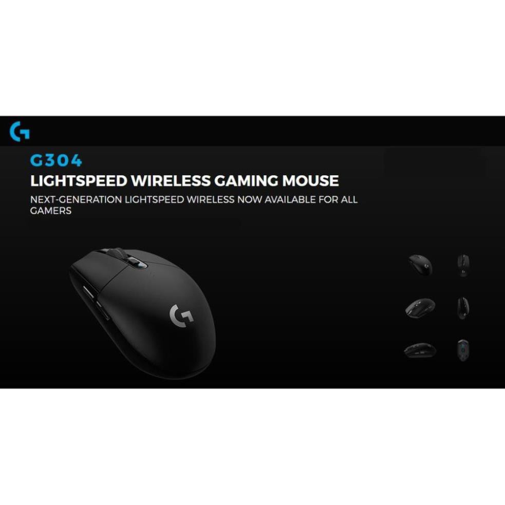 Chuột Logitech G304 game không dây Lightspeed Hero Sensor max 12.000 DPI