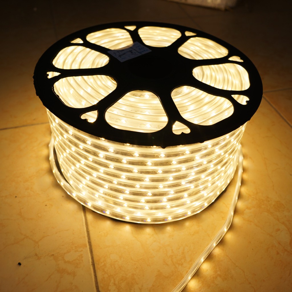 Đèn LED dây 5730 đổi màu 3 chế độ vàng-dương-tím trang trí hắt sáng đồ nội thất, hắt trần (chưa bao gồm nguồn nối 220V) | BigBuy360 - bigbuy360.vn