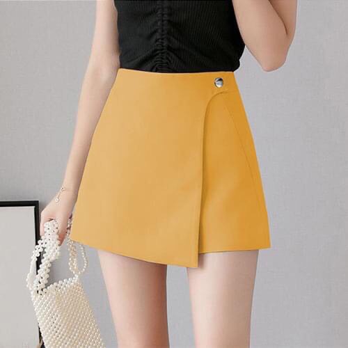 [Mã FASH50 giảm 20k đơn 50k ] Chân váy chữ A, váy giả quần phối cúc phong cách công sở, dự tiệc cao cấp Hia Clothing | BigBuy360 - bigbuy360.vn