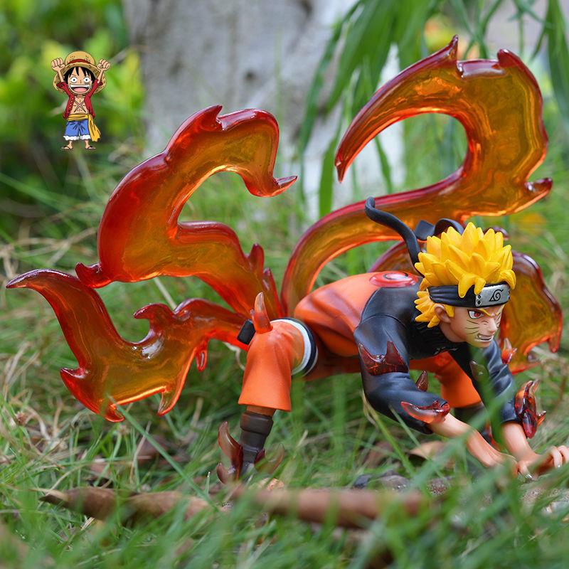 Naruto quái vật thế hệ thứ 4 cáo Cửu vĩ chế độ GK figure