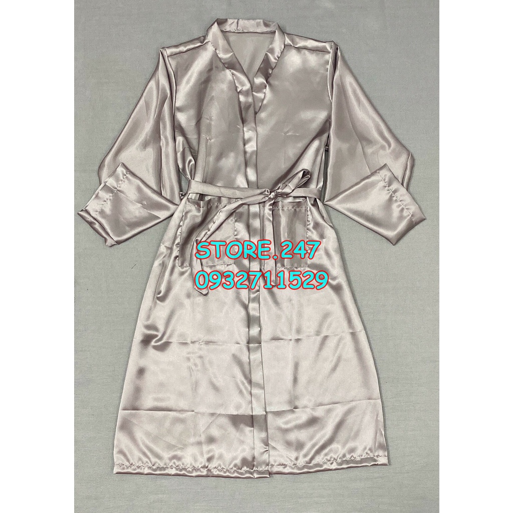 ÁO CHOÀNG NAM, ÁO CHOÀNG NGỦ PHI LỤA DƯỚI 80KG