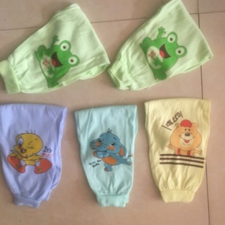 Quần dài cotton bo gấu cho bé trai, bé gái
