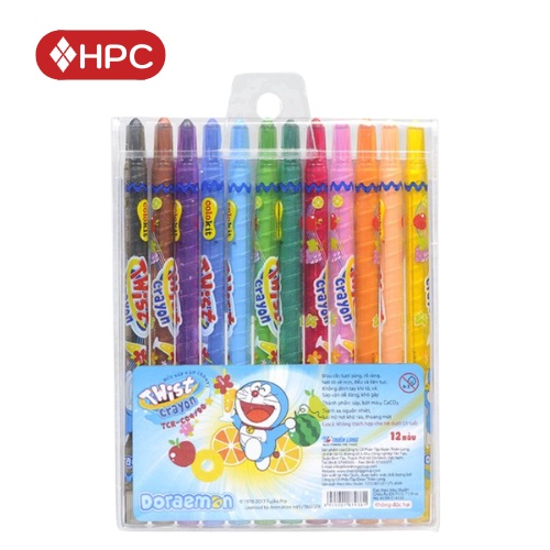 Bút Sáp Màu Sáp Dầu Học Sinh Colokit,10/12/18 Màu Không Mùi Không Độc Hại Thân Thiện Với Môi Trường