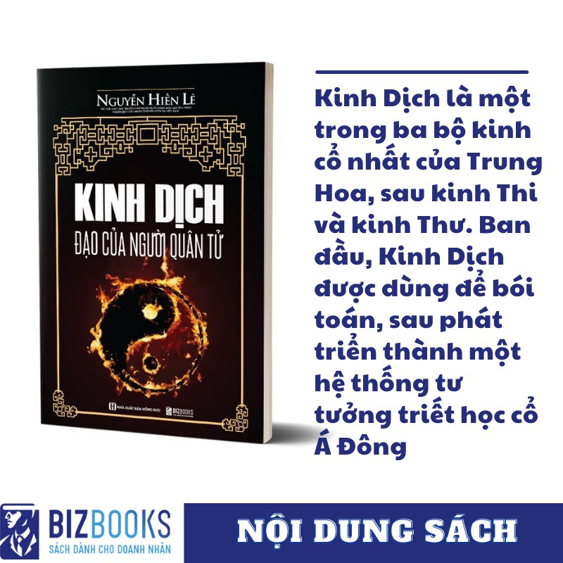 [Mã LIFEMALL995 giảm 10% đơn 99K] Sách - Kinh Dịch - Đạo Của Người Quân Tử