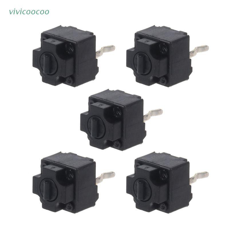 Set 5 Công Tắc Micro Hình Vuông Evqp0E07K Baolei Shark Ie4.0 6x6 X 7.45