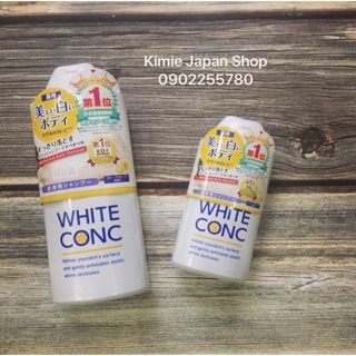 Sữa tắm trắng da toàn thân White Conc Nhật Bản