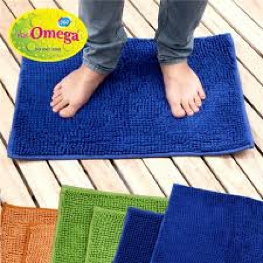 Thảm lau chân siêu thấm nước Silicon 40-60cm, Thảm chùi chân phòng tắm đế cao su chống trượt siêu dày