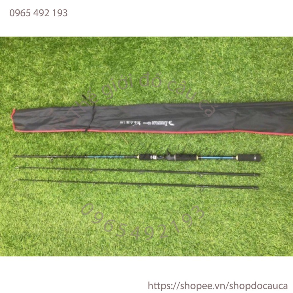 Cần câu lure ngang, đứng 2 ngọn shimano cần cực khoẻ ( rẻ vô địch )