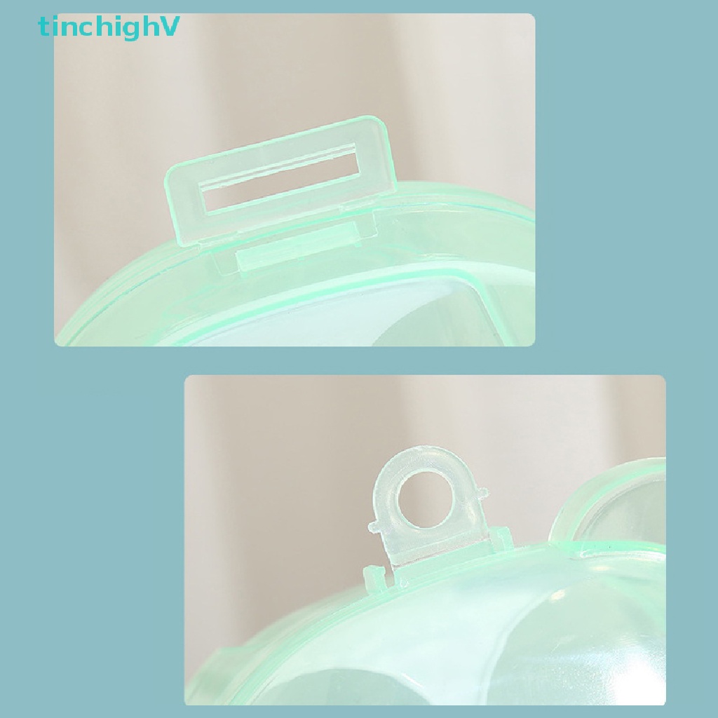 Hộp 4 Ngăn Đựng Mút Trang Điểm Tiện Dụng