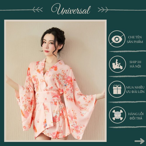 Áo Kimono Nữ Sexy - Bộ Đồ Ngủ Kimono Nữ Gợi Cảm Đồ Ngủ Sexy UNIVERSALXXX - DCP12 | BigBuy360 - bigbuy360.vn