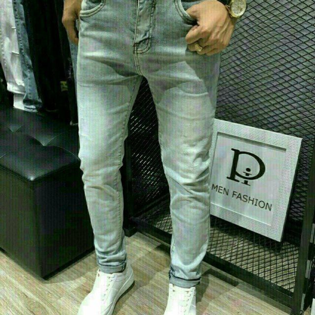 Quần Jean Nam Quần Jean Rách Jean Nam Wash Rách Mạnh Cao Cấp XƯỚC MS 0866 TS MON | BigBuy360 - bigbuy360.vn